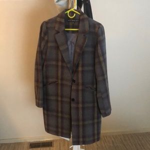 Plaid Coat